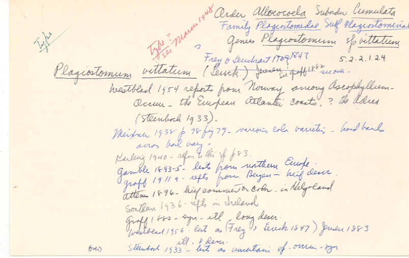 index card