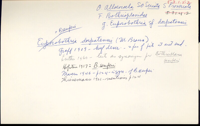 index card