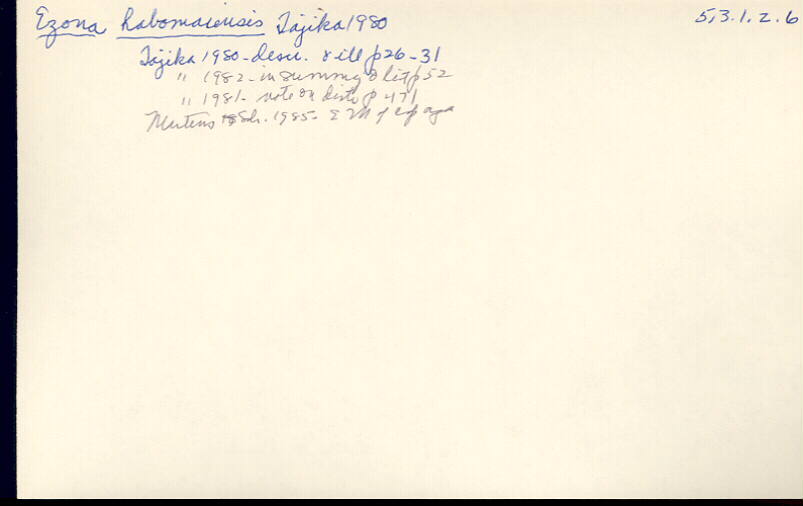 index card