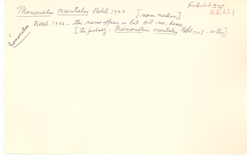index card