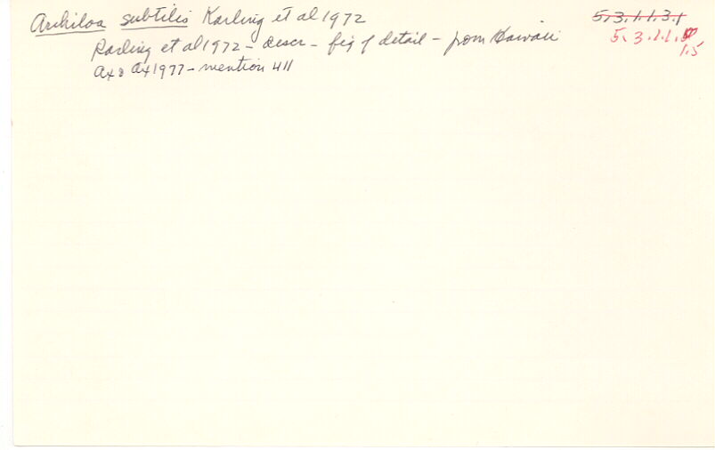 index card