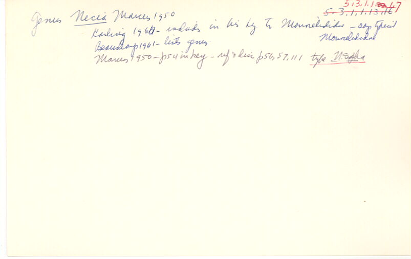 index card
