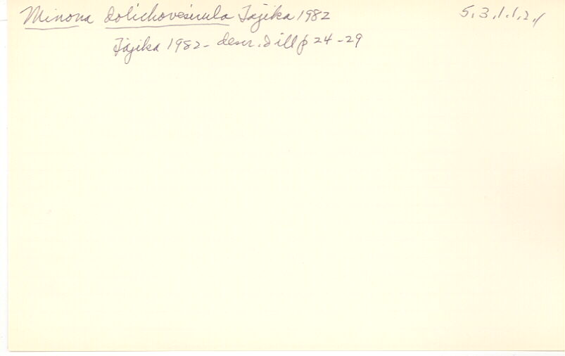 index card