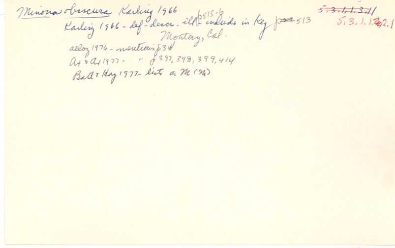 index card