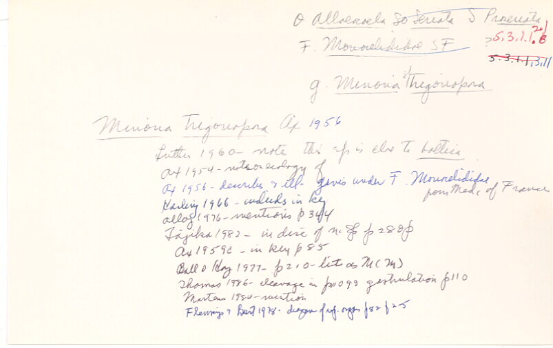 index card