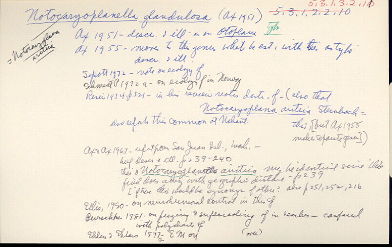index card