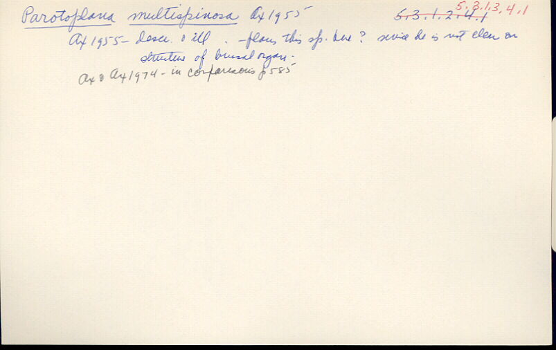 index card
