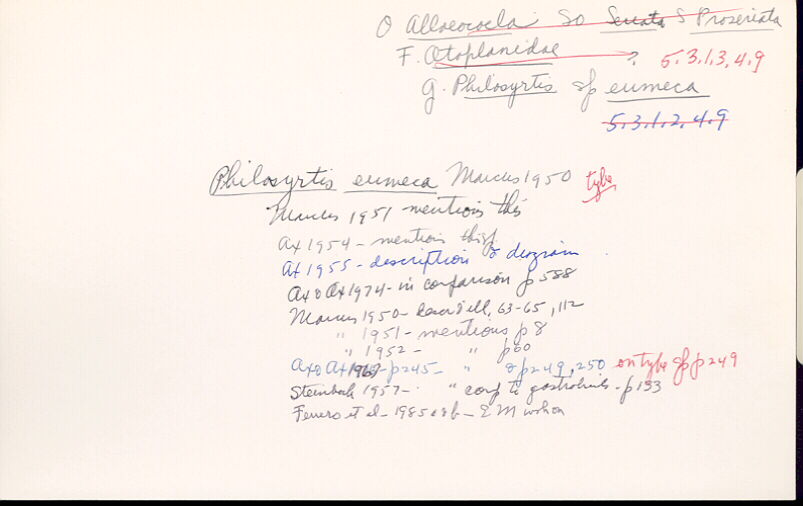 index card