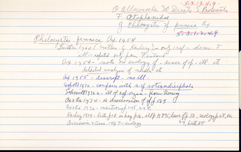 index card
