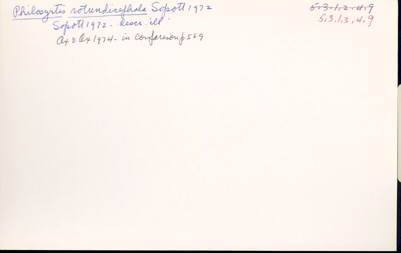 index card
