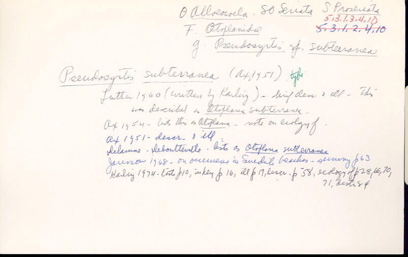index card