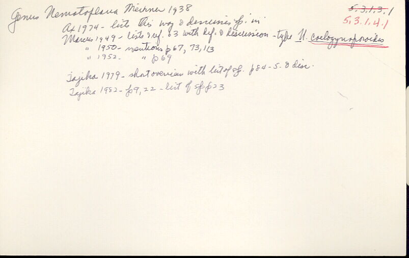 index card