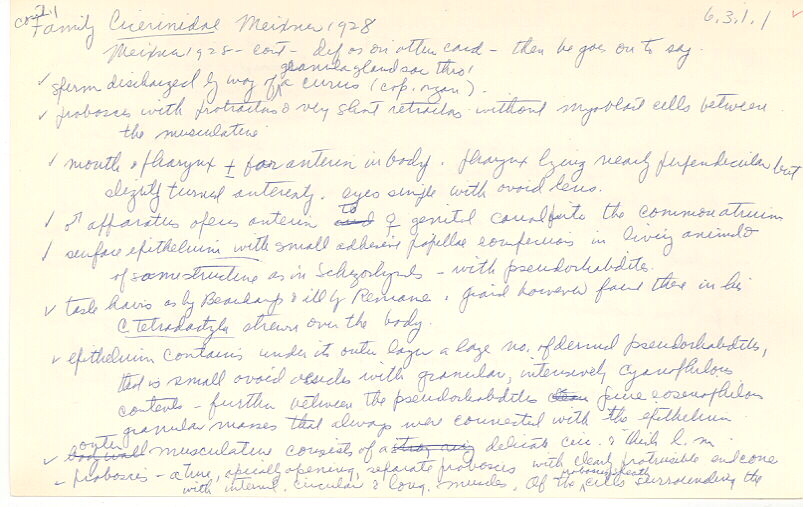 index card