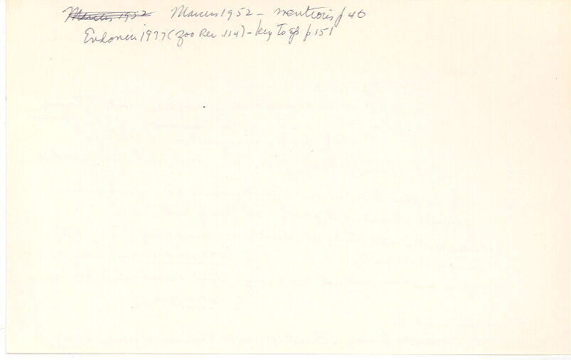 index card