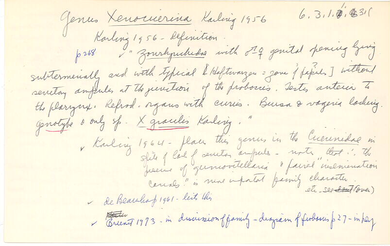 index card