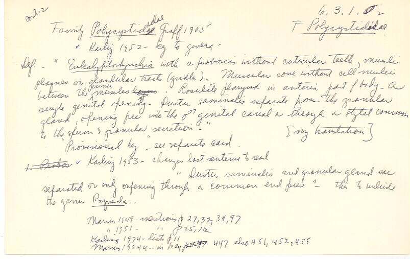 index card