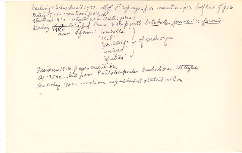 index card