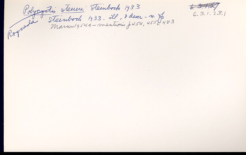 index card