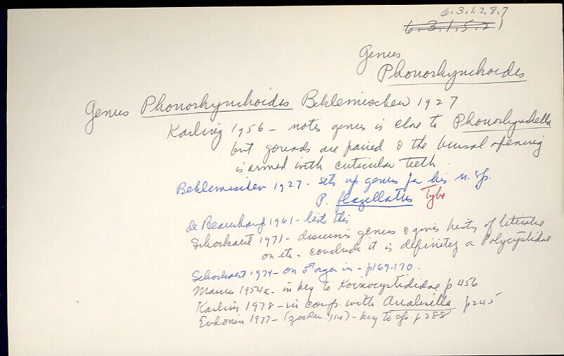 index card