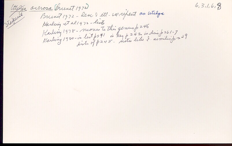 index card