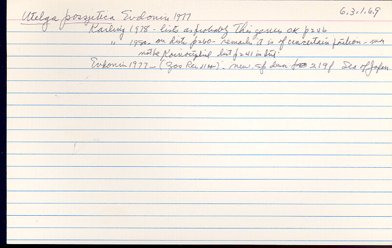 index card
