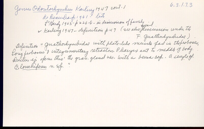 index card