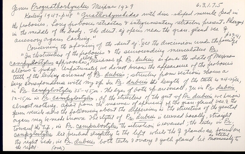 index card