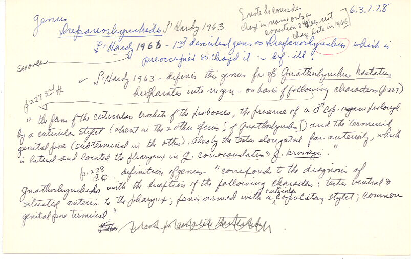 index card