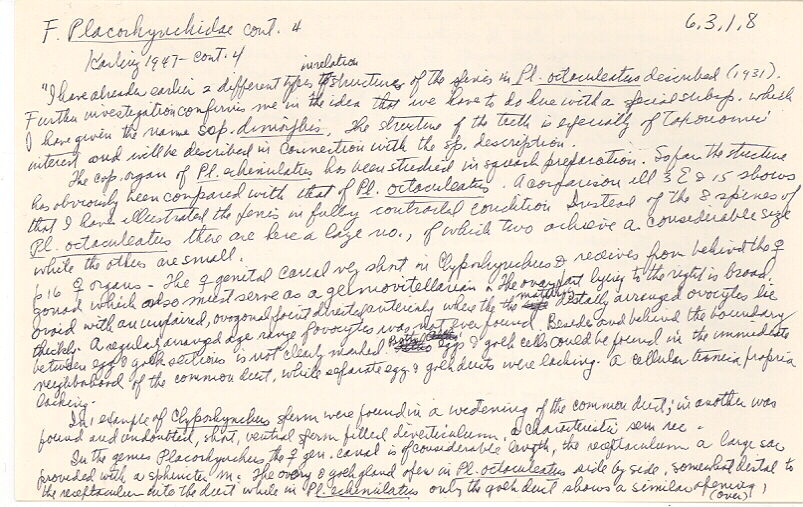 index card