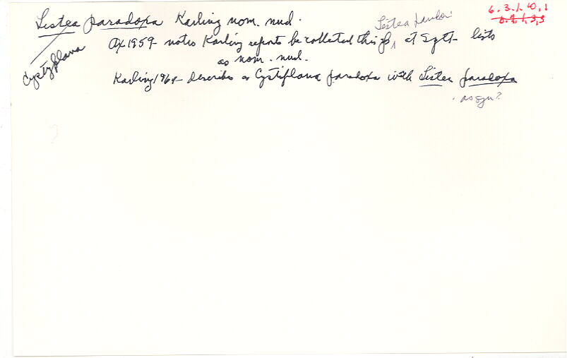 index card