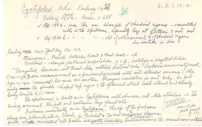 index card