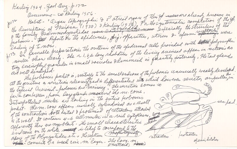 index card