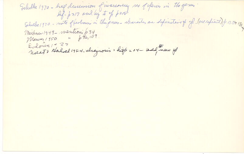index card