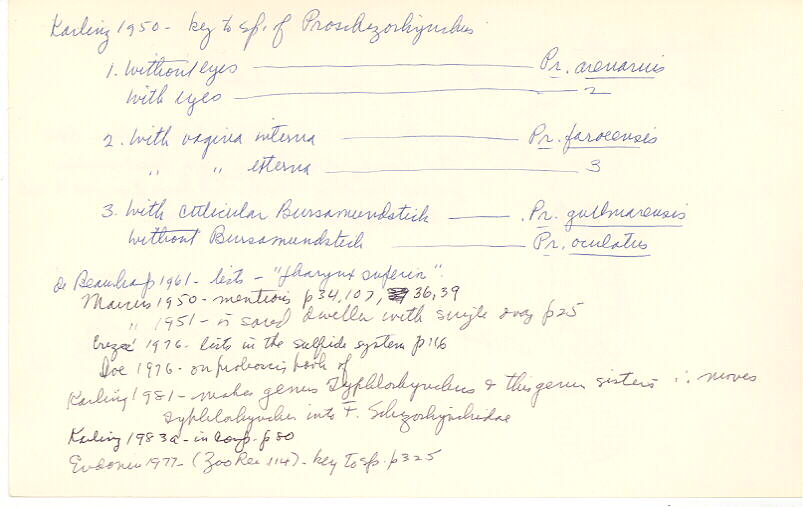 index card