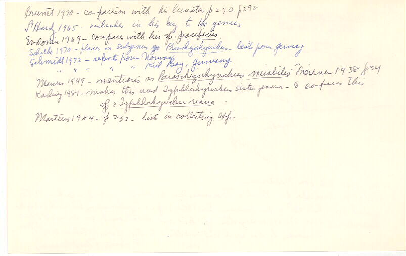 index card