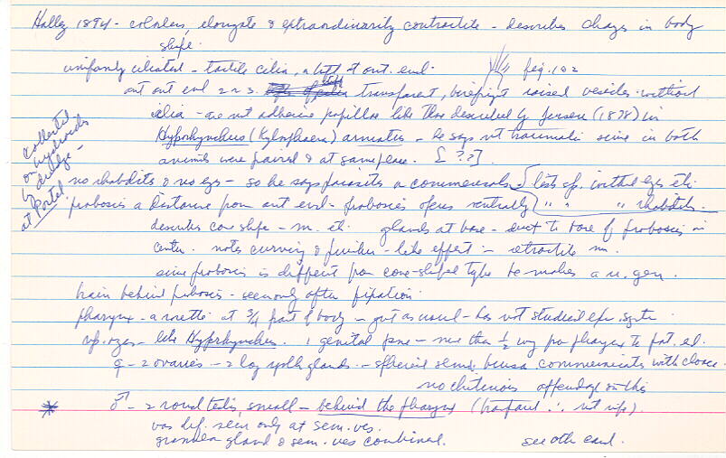 index card
