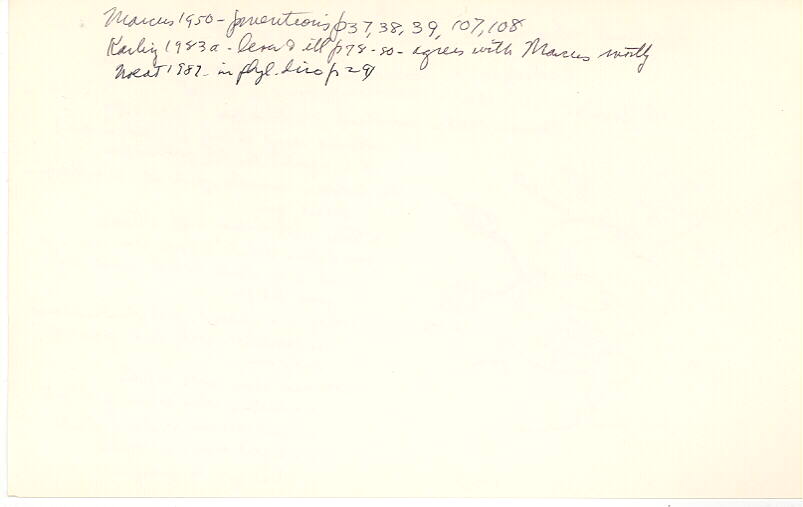 index card