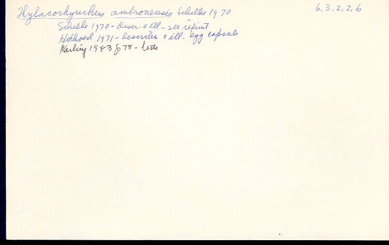 index card