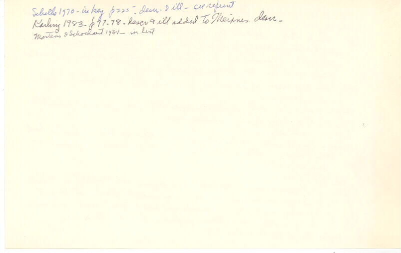 index card