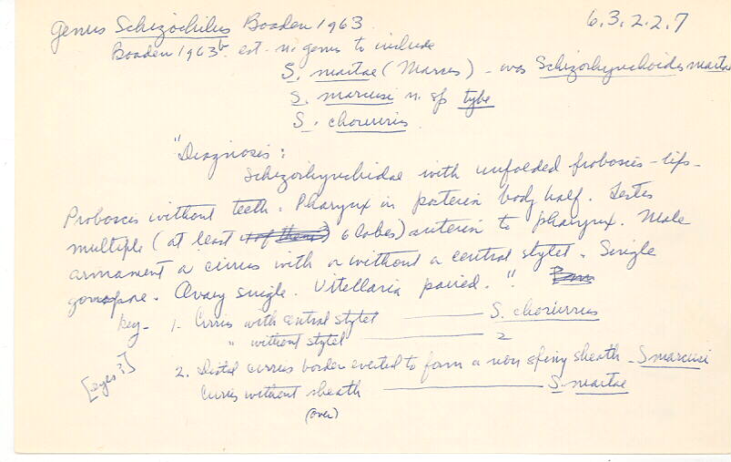 index card