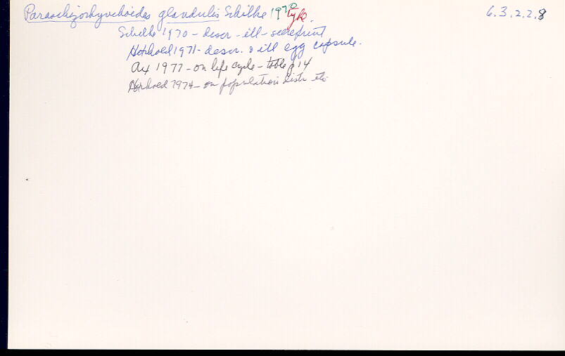 index card