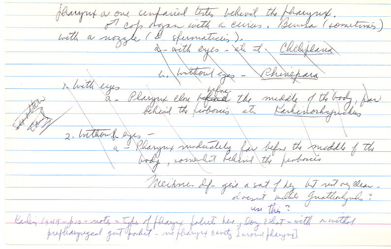 index card