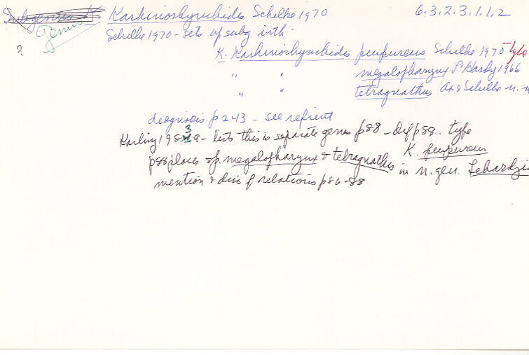 index card