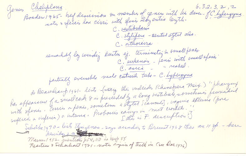 index card
