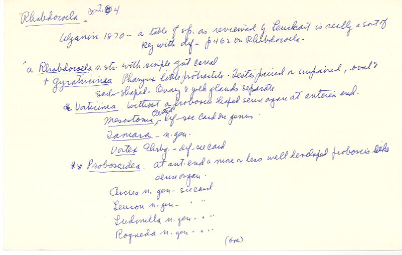 index card