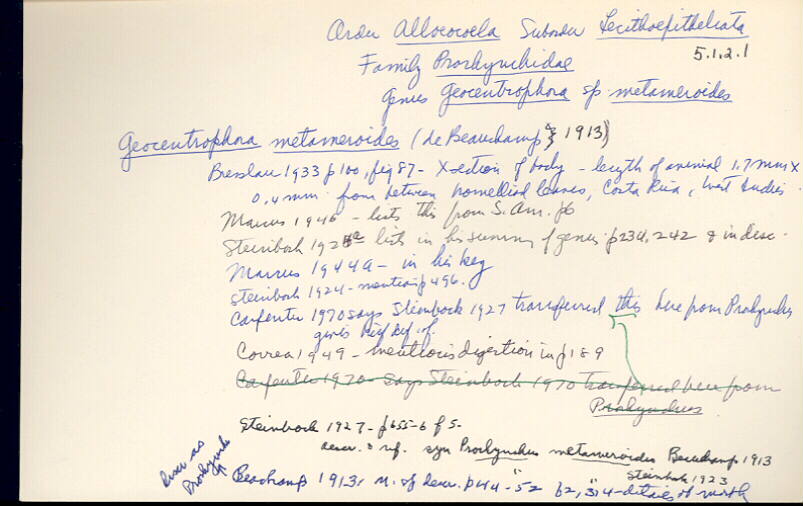 index card