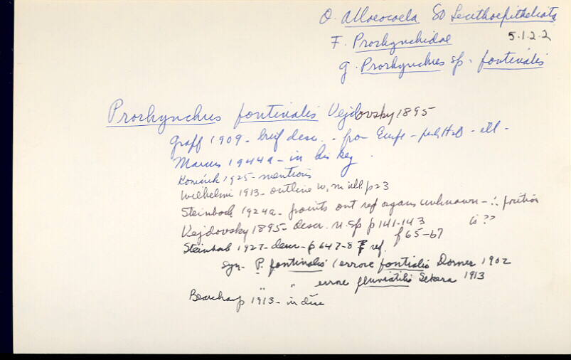 index card