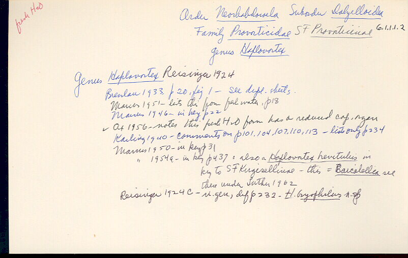 index card