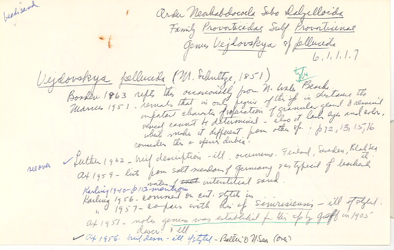 index card