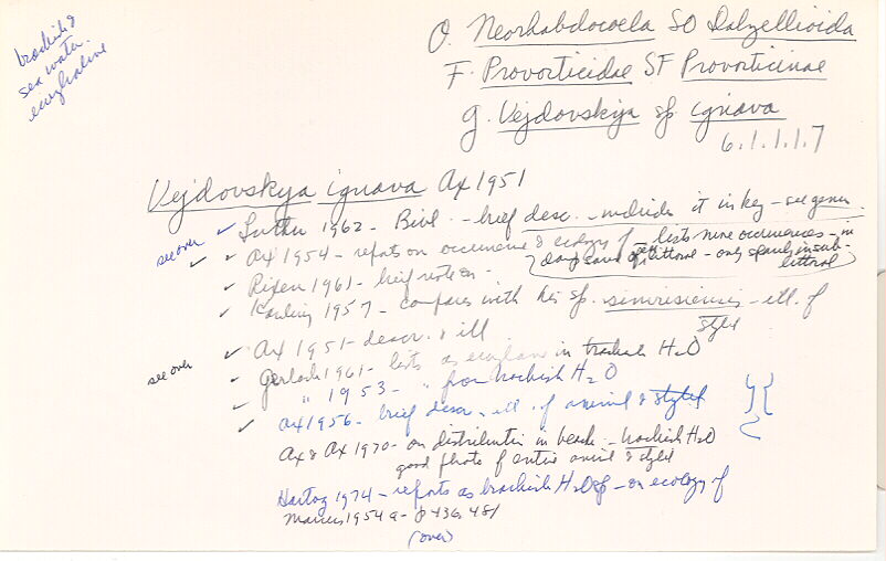 index card